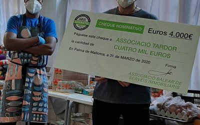 ABSI dona las cuotas de asociados del mes de marzo a la Asociación Tardor