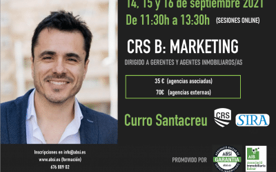 INSCRIPCIÓN CRS B – MARKETING- con Curro Santacreu